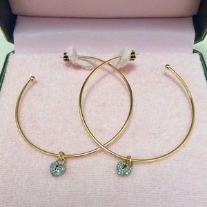 ONE HOUR PRICE DROP 🎉Juicy Couture Hoop Earrings